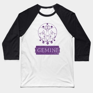 gemini zodiac sign test Baseball T-Shirt